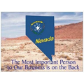 Nevada Battle Born Photo Hand Mirror (2.5" x 3.5")